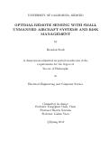 Cover page: Optimal Remote Sensing with Small Unmanned Aircraft Systems and Risk Management