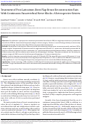 Cover page: Treatment of Post-Latissimus Dorsi Flap Breast Reconstruction Pain With Continuous Paravertebral Nerve Blocks: A Retrospective Review.