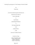 Cover page: Combating Poverty through Aid: A Critical Analysis of Alternative Models