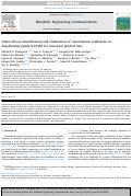 Cover page: Omics-driven identification and elimination of valerolactam catabolism in Pseudomonas putida KT2440 for increased product titer