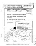 Cover page: TESTS OF GAS SAMPLING ELECTROMAGNETIC SHOWER CALORIMETER