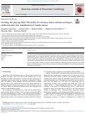 Cover page: Leveling the playing field: The utility of coronary artery calcium scoring in cardiovascular risk stratification in South Asians