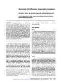 Cover page: Spermatic cord torsion: diagnostic limitations.