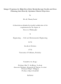 Cover page: Integer Programs for High Dose Rate Brachytherapy Needle and Dose Planning that Directly Optimize Clinical Objectives