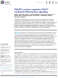 Cover page: PHLPP1 counter-regulates STAT1-mediated inflammatory signaling