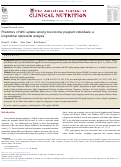 Cover page: Predictors of WIC uptake among low-income pregnant individuals: a longitudinal nationwide analysis