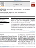 Cover page: Epidemiology of Revision Total Knee Arthroplasty in the United States, 2012 to 2019