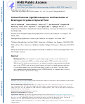 Cover page: A Novel Polarized Light Microscope for the Examination of Birefringent Crystals in Synovial Fluid.