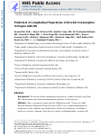 Cover page: Predictors of Longitudinal Trajectories of Alcohol Consumption in People with HIV