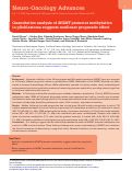 Cover page: Quantitative analysis of MGMT promoter methylation in glioblastoma suggests nonlinear prognostic effect