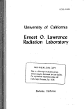 Cover page: INTERNAL ROTATION AND MICROWAVE SPECTROSCOPY