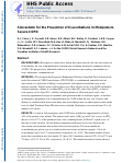 Cover page: Simvastatin for the Prevention of Exacerbations in Moderate-to-Severe COPD