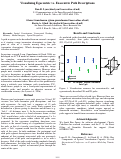 Cover page: Visualizing Egocentric vs. Exocentric Path Descriptions