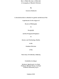 Cover page: How a Whale Becomes a Molecule: A Geography of Modern Olfaction