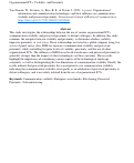 Cover page: Organizational Information and Communication Technologies and Their Influence on Communication Visibility and Perceived Proximity