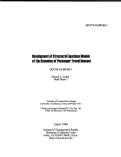 Cover page: Development of Structural Equations Models of the Dynamics of Passenger Travel Demand