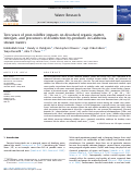 Cover page: Two years of post-wildfire impacts on dissolved organic matter, nitrogen, and precursors of disinfection by-products in California stream waters