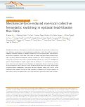 Cover page: Mechanical-force-induced non-local collective ferroelastic switching in epitaxial lead-titanate thin films