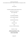 Cover page: "The Green Leap Forward": Environmentalization and Rural-Urban Transformation in Contemporary China