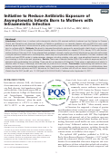 Cover page: Initiative to Reduce Antibiotic Exposure of Asymptomatic Infants Born to Mothers with Intraamniotic Infection