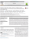 Cover page: Evaluation of the innate immune responses to influenza and live-attenuated influenza vaccine infection in primary differentiated human nasal epithelial cells