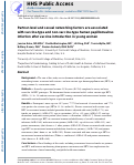 Cover page: Partner-Level and Sexual Networking Factors Are Associated With Vaccine-Type and Nonvaccine-Type Human Papillomavirus Infection After Vaccine Introduction in Young Women