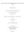 Cover page: Quantum Transport and Phase-Field Modeling for Next-Generation Logic Devices