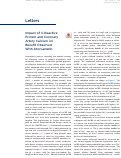 Cover page: Impact of C-Reactive Protein and Coronary Artery Calcium on Benefit Observed With&nbsp;Atorvastatin