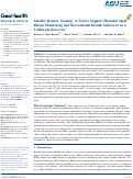 Cover page: Satellite Remote Sensing: A Tool to Support Harmful Algal Bloom Monitoring and Recreational Health Advisories in a California Reservoir.