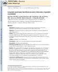 Cover page: Long-term Postinjury Functional Recovery: Outcomes of Geriatric Consultation