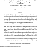 Cover page: Component and system evaluation for the development of a handheld point-of-care spatial frequency domain imaging (SFDI) device