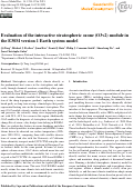 Cover page: Evaluation of the interactive stratospheric ozone (O3v2) module in the E3SM version 1 Earth system model