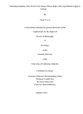 Cover page: Enduring Inequality: How Social Class Shapes Where High-Achieving Students Apply to College