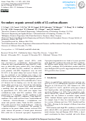 Cover page: Secondary organic aerosol yields of 12-carbon alkanes