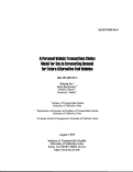 Cover page: A Personal Vehicle Transactions Choice Model for Use in Forecasting Demand for Future Alternative-Fuel Vehicles