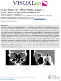 Cover page: A Case Report of Inferior Rectus Abscess