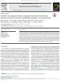 Cover page: AreTomo: An integrated software package for automated marker-free, motion-corrected cryo-electron tomographic alignment and reconstruction