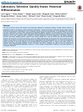 Cover page: Laboratory Selection Quickly Erases Historical Differentiation