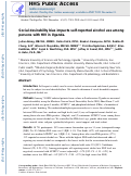 Cover page: Social Desirability Bias Impacts Self‐Reported Alcohol Use Among Persons With HIV in Uganda