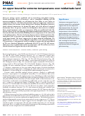 Cover page: An upper bound for extreme temperatures over midlatitude land