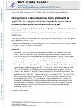 Cover page: Development of a Nanobody-AviTag Fusion Protein and Its Application in a Streptavidin–Biotin-Amplified Enzyme-Linked Immunosorbent Assay for Ochratoxin A in Cereal