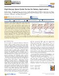 Cover page: High-Entropy Spinel Oxide Ferrites for Battery Applications.