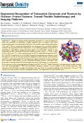 Cover page: Engineered Recognition of Tetravalent Zirconium and Thorium by Chelator–Protein Systems: Toward Flexible Radiotherapy and Imaging Platforms