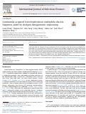 Cover page: Community acquired Stenotrophomonas maltophilia discitis: Diagnosis aided by shotgun metagenomic sequencing