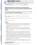 Cover page: Multispecialty Physician Online Survey Reveals That Burnout Related to Adverse Event Involvement May Be Mitigated by Peer Support.