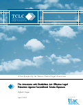 Cover page: The Americans with Disabilities Act: Effective Legal Protection against Secondhand Smoke Exposure