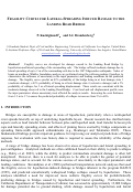 Cover page: Fragility curves for lateral spreading-induced damage to the Landing Road Bridge