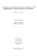 Cover page: Syntax of Generic Null Objects Revisited