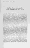 Cover page: La Revolución congelada: <em>Pedro Páramo, de Juan Rulfo</em>