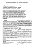 Cover page: Integration of soil moisture remote sensing and hydrologic modeling using data assimilation